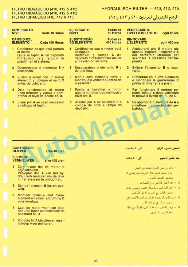 JCB 410, 412, 415, 420, 430 Wheeled Loader Operator Handbook-2