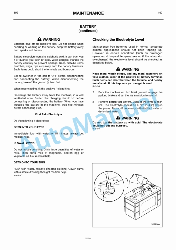 JCB 414S, 416S Operator Manual 5 JCB 414S, 416S Operator Manual - Image 5