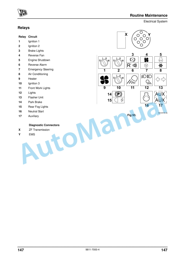JCB 426E, 434S, 436E, 456E (Tier 3) Operator Manual 9811-7000 3 JCB 426E, 434S, 436E, 456E (Tier 3) Operator Manual 9811-7000 - Image 3