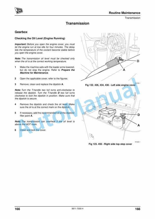 JCB 426E, 434S, 436E, 456E (Tier 3) Operator Manual 9811-7000 4 JCB 426E, 434S, 436E, 456E (Tier 3) Operator Manual 9811-7000 - Image 4