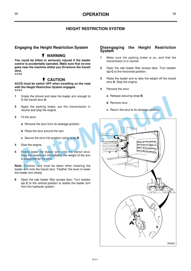 JCB 456B Operator Handbook 9801-8210 2 JCB 456B Operator Handbook 9801-8210 - Image 2