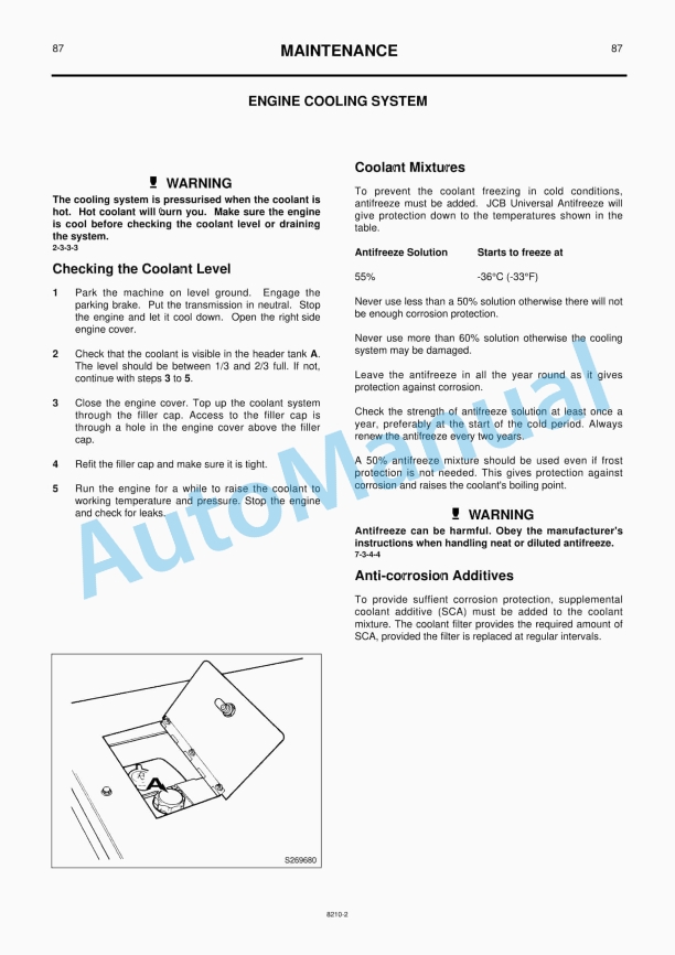 JCB 456B Operator Handbook 9801-8210 3 JCB 456B Operator Handbook 9801-8210 - Image 3