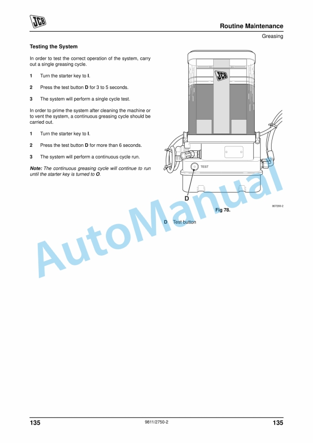 JCB 467 Operator Manual 9811-2750 3 JCB 467 Operator Manual 9811-2750 - Image 3