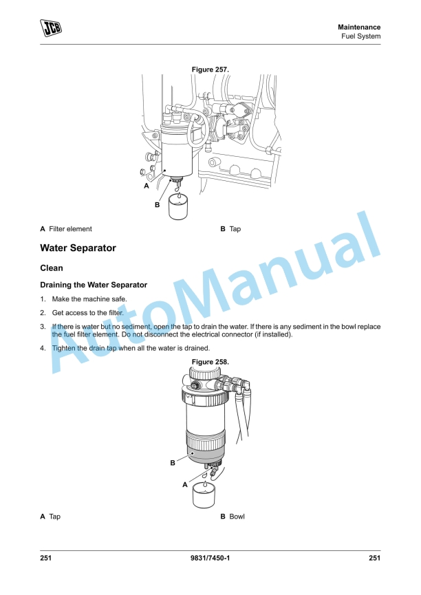JCB 4CX Pilingmaster Operator Manual 9831-7450 5 JCB 4CX Pilingmaster Operator Manual 9831-7450 - Image 5