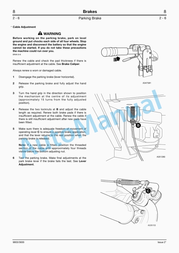 JCB 500 Series Service Manual 9803-3600 5 JCB 500 Series Service Manual 9803-3600 - Image 5