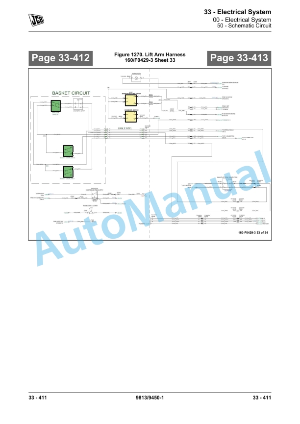 JCB 508-66, 509-45, 510-44, 510-55 Loadall Service Manual 9813-9450 5 JCB 508-66, 509-45, 510-44, 510-55 Loadall Service Manual 9813-9450 - Image 5