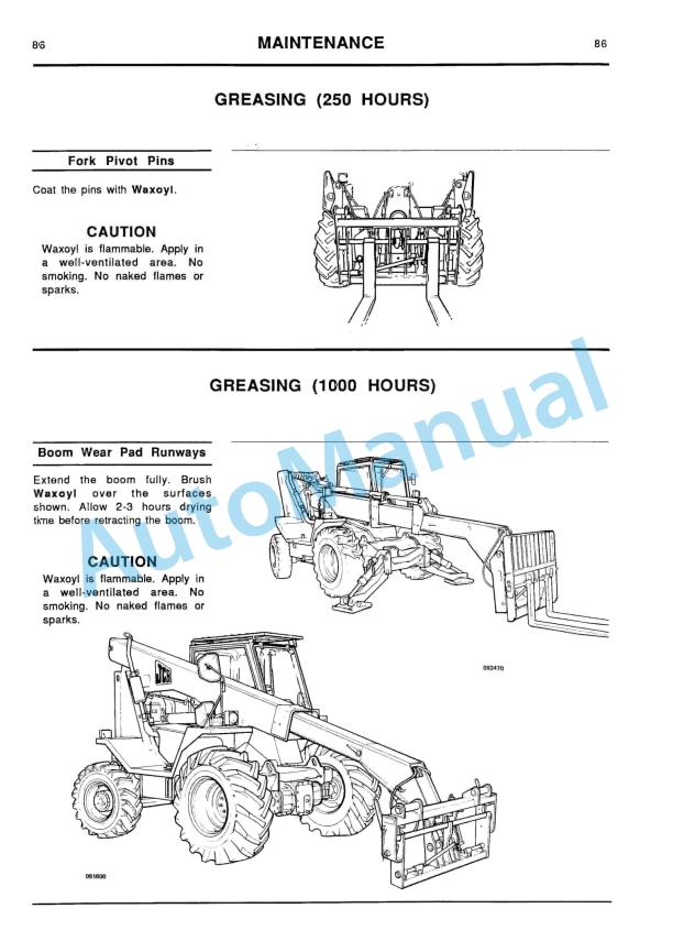 JCB 520, 520M, 520-HL, 525B, 525B-HL, 540B, 540BM, 530B, 530B-HL Operator Handbook 4 JCB 520, 520M, 520-HL, 525B, 525B-HL, 540B, 540BM, 530B, 530B-HL Operator Handbook-4