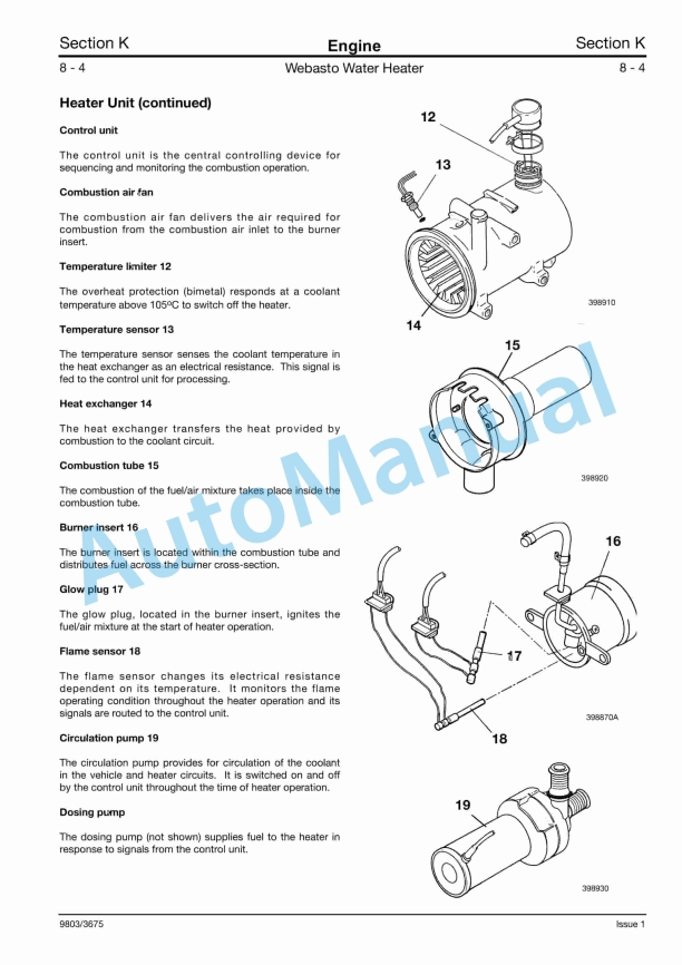 JCB 525-50 RAF Service Manual 9803-3675 4 JCB 525-50 RAF Service Manual 9803-3675 - Image 4