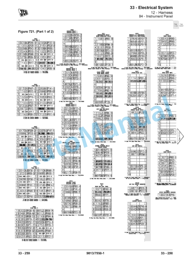 JCB 527-58 T4F Loadall Service Manual 9813-7550 5 JCB 527-58 T4F Loadall Service Manual 9813-7550 - Image 5