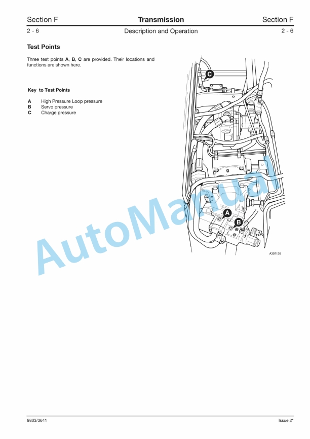 JCB 532H, 537H Service Manual 9803-3641 5 JCB 532H, 537H Service Manual 9803-3641 - Image 5