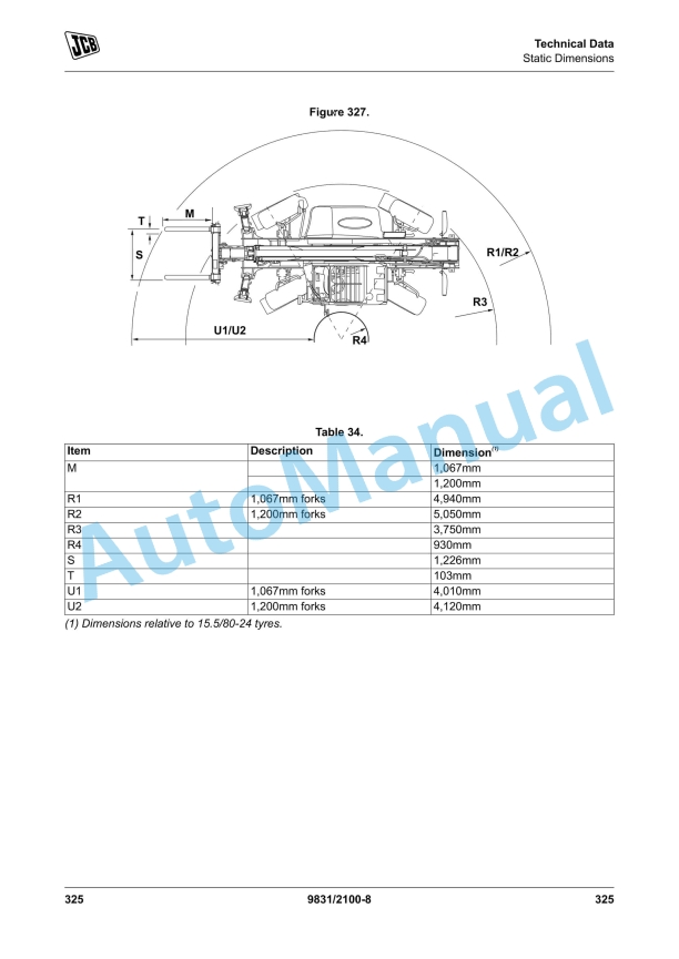JCB 533-105 to 550-170 Operator Manual 9831-2100 4 JCB 533-105 to 550-170 Operator Manual 9831-2100 - Image 4