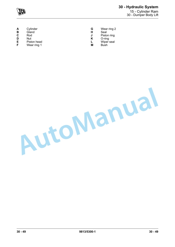JCB 6TFT, 6TST Service Manual 9813-5300 4 JCB 6TFT, 6TST Service Manual 9813-5300 - Image 4