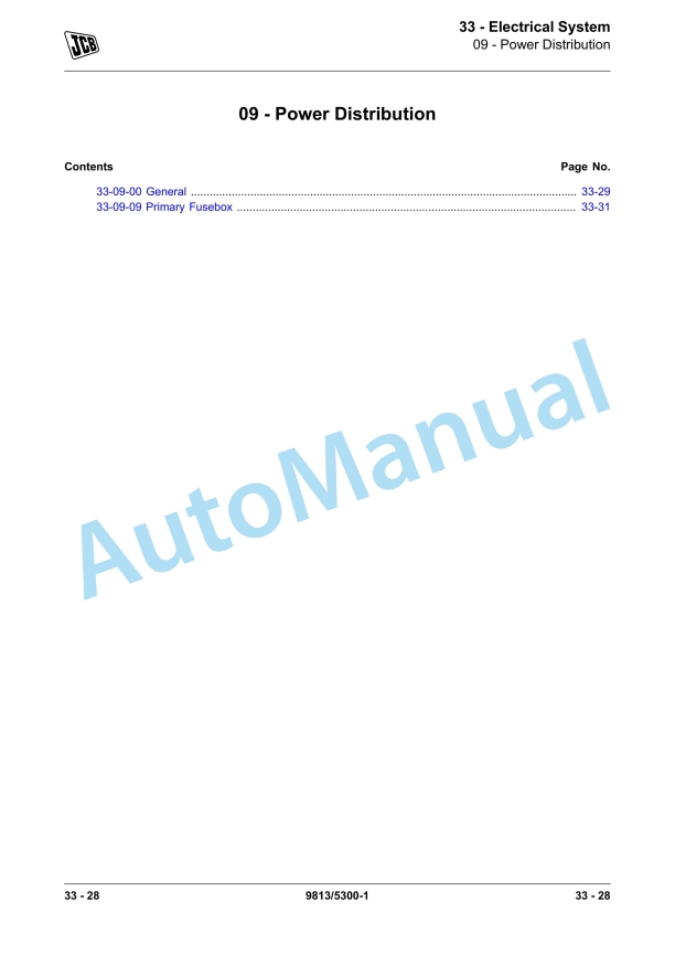 JCB 6TFT, 6TST Service Manual 9813-5300 5 JCB 6TFT, 6TST Service Manual 9813-5300 - Image 5