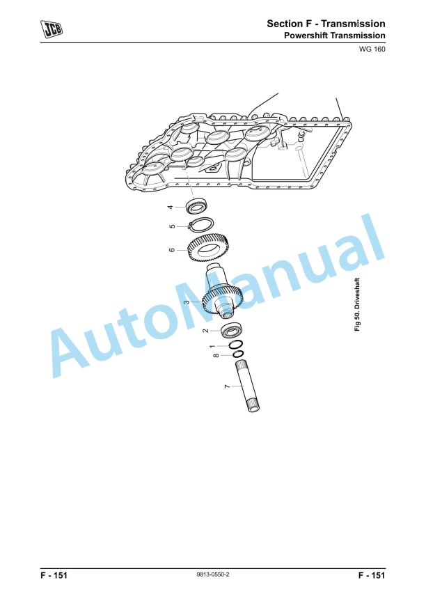 JCB 714, 718 Articulated Dump Truck Service Manual 9813-0550 4 JCB 714, 718 Articulated Dump Truck Service Manual 9813-0550 - Image 4