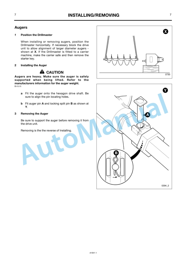 JCB 750, 1200, 1650 Drillmaster Owners Manual 332-A1941 2 JCB 750, 1200, 1650 Drillmaster Owners Manual 332-A1941 - Image 2