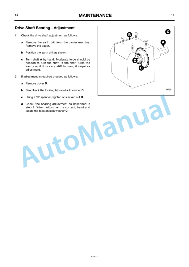 JCB 750, 1200, 1650 Drillmaster Owners Manual 332-A1941 4 JCB 750, 1200, 1650 Drillmaster Owners Manual 332-A1941 - Image 4