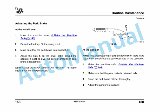JCB 800D Workmax Operator Manual 9811-5150 3 JCB 800D Workmax Operator Manual 9811-5150 - Image 3