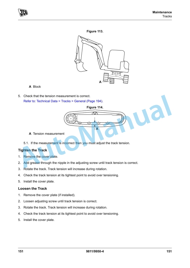 JCB 8025 ZTS, 8026 CTS, 8030 ZTS, 8035 ZTS Operator Manual 9811-9950 4 JCB 8025 ZTS, 8026 CTS, 8030 ZTS, 8035 ZTS Operator Manual 9811-9950 - Image 4