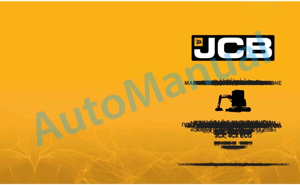 JCB 8040 ZTS, 8045 ZTS, 8050 RTS, 8050 ZTS, 8055 RTS, 8055 ZTS Operator Manual 9821-6850