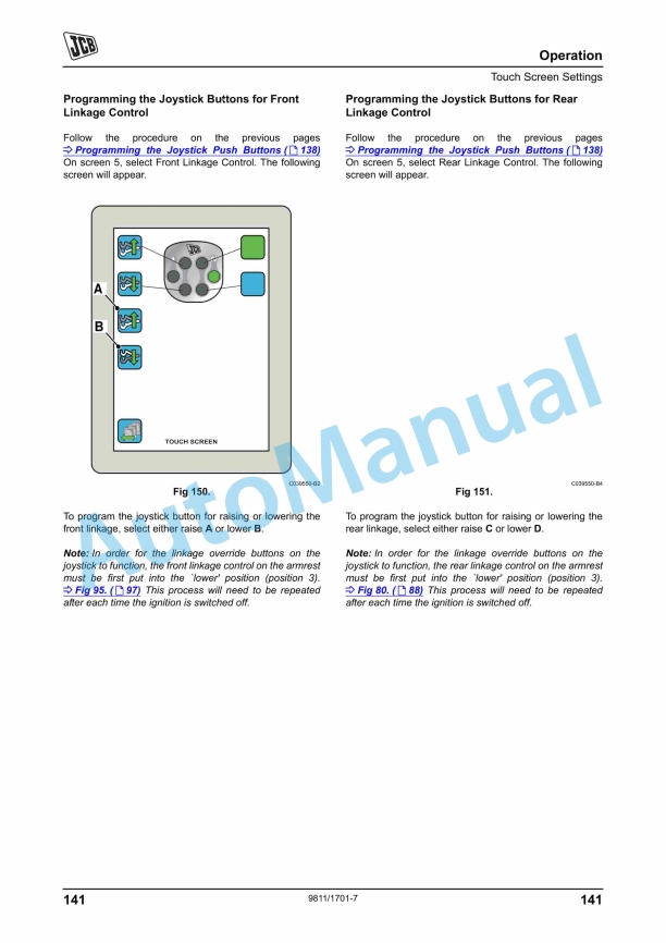 JCB 8250 Operator Manual 9811-1701 2 JCB 8250 Operator Manual 9811-1701 - Image 2