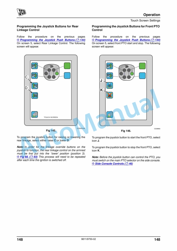 JCB 8280, 8310 Fastrac Operator Manual 9811-9750-02 2 JCB 8280, 8310 Fastrac Operator Manual 9811-9750-02 - Image 2