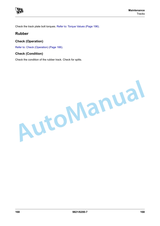 JCB 85Z-1, 86C-1 Excavator Operator Manual 9821-6200 5 JCB 85Z-1, 86C-1 Excavator Operator Manual 9821-6200 - Image 5
