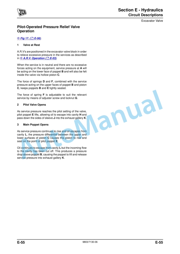 JCB Backhoe Loader Service Manual 9803-7130 3 JCB Backhoe Loader Service Manual 9803-7130 - Image 3