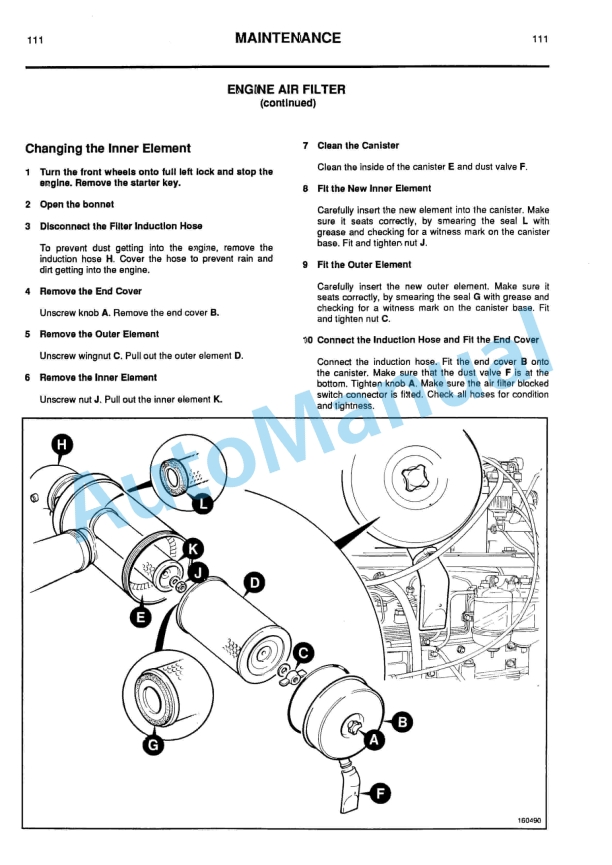 JCB Fastrac Operator Handbook 9801-1311 3 JCB Fastrac Operator Handbook 9801-1311-3