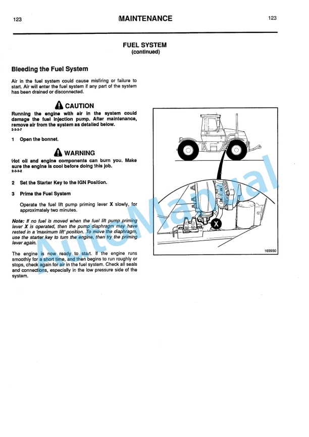 JCB Fastrac Operator Handbook 9801-1311 4 JCB Fastrac Operator Handbook 9801-1311-4