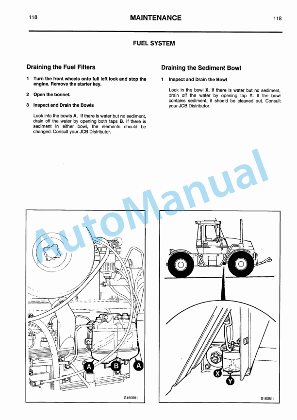 JCB Fastrac Operator Handbook 9801-1321 4 JCB Fastrac Operator Handbook 9801-1321-4
