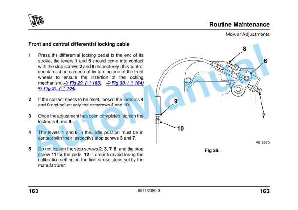 JCB FM30 Operator Manual 9811-2050 3 JCB FM30 Operator Manual 9811-2050 - Image 3
