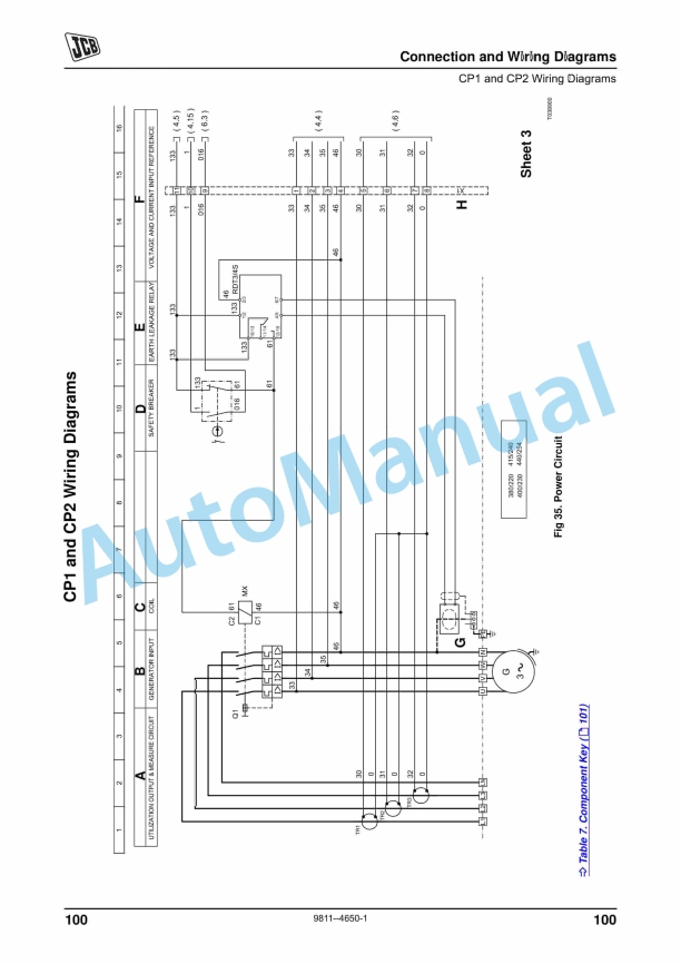 JCB G130RX to G220QX Operator Manual 9811-4650 5 JCB G130RX to G220QX Operator Manual 9811-4650 - Image 5