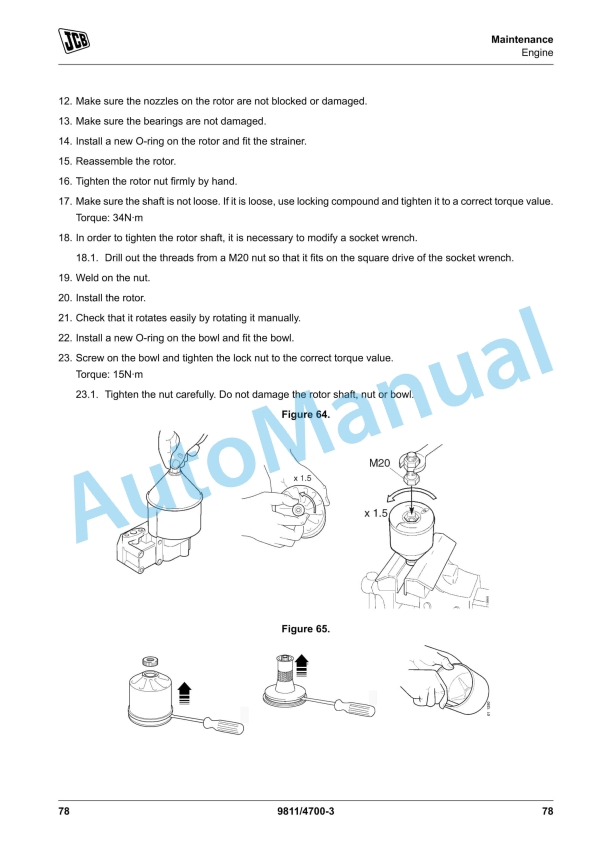JCB G250RX to G600X Operator Manual 9811-4700 2 JCB G250RX to G600X Operator Manual 9811-4700 - Image 2