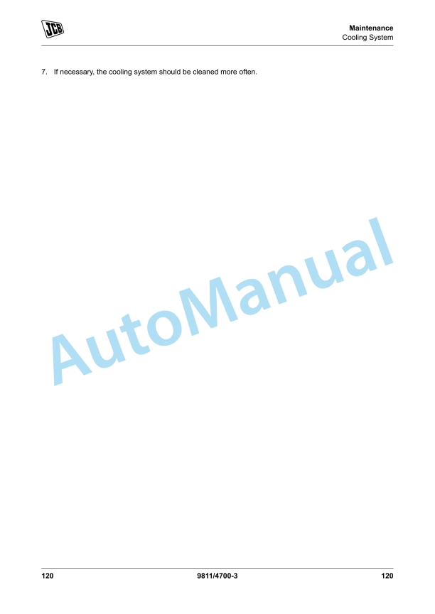 JCB G250RX to G600X Operator Manual 9811-4700 4 JCB G250RX to G600X Operator Manual 9811-4700 - Image 4