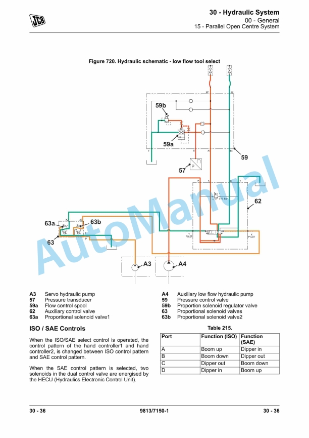 JCB JS115, JS130, JS131, JS145, JS160, JS180, JS190 Excavator Service Manual 9813-7150 2 JCB JS115, JS130, JS131, JS145, JS160, JS180, JS190 Excavator Service Manual 9813-7150 - Image 2