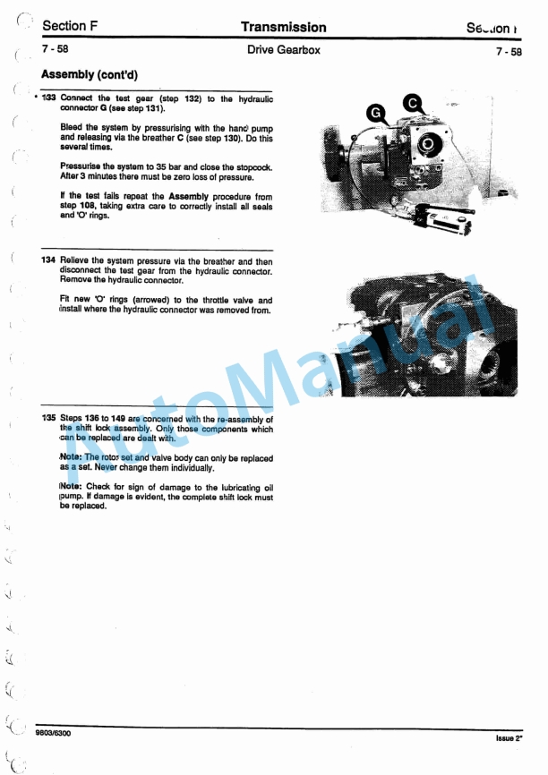 JCB JS130W, JS150W Service Manual 9803-6300 4 JCB JS130W, JS150W Service Manual 9803-6300-4