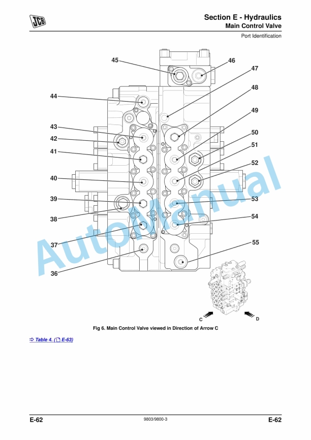 JCB JS290 - Tier III Auto Service Manual 9803-9800 3 JCB JS290 - Tier III Auto Service Manual 9803-9800 - Image 3