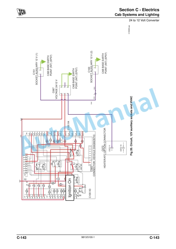 JCB JS300, JS330, JS370 - Tracked Excavators - Tier 4i Isuzu Engine Service Manual 9813-5100 2 JCB JS300, JS330, JS370 - Tracked Excavators - Tier 4i Isuzu Engine Service Manual 9813-5100 - Image 2