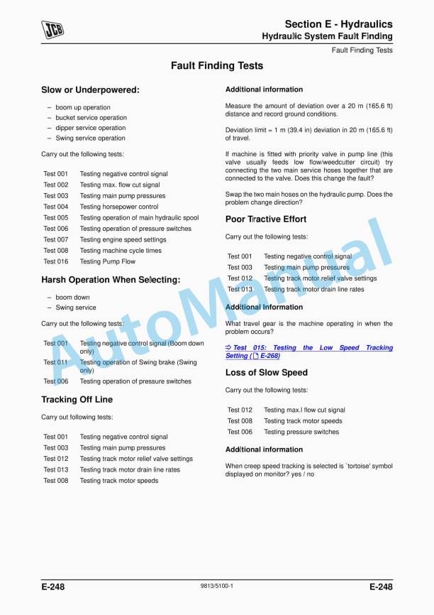 JCB JS300, JS330, JS370 - Tracked Excavators - Tier 4i Isuzu Engine Service Manual 9813-5100 5 JCB JS300, JS330, JS370 - Tracked Excavators - Tier 4i Isuzu Engine Service Manual 9813-5100 - Image 5