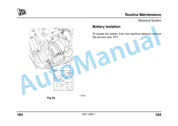 JCB Micro - Micro Plus - Micro 8008 Operator Manual 9811-3600 4 JCB Micro - Micro Plus - Micro 8008 Operator Manual 9811-3600 - Image 4