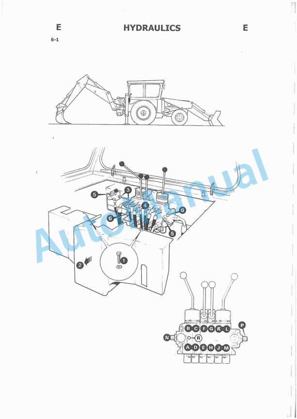 JCB MK2, MK3 Range Excavator Loader Workshop Manual 2 JCB MK2, MK3 Range Excavator Loader Workshop Manual-2