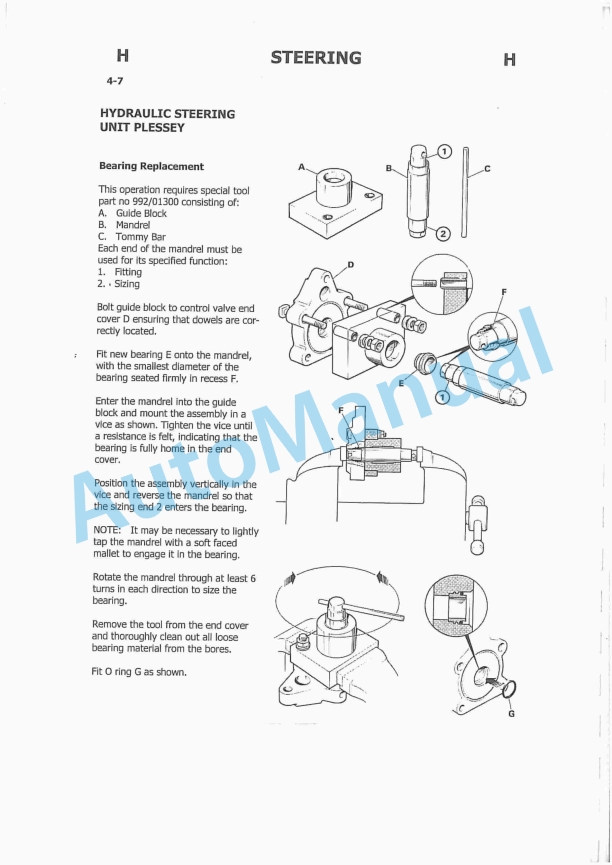 JCB MK2, MK3 Range Excavator Loader Workshop Manual 5 JCB MK2, MK3 Range Excavator Loader Workshop Manual-5