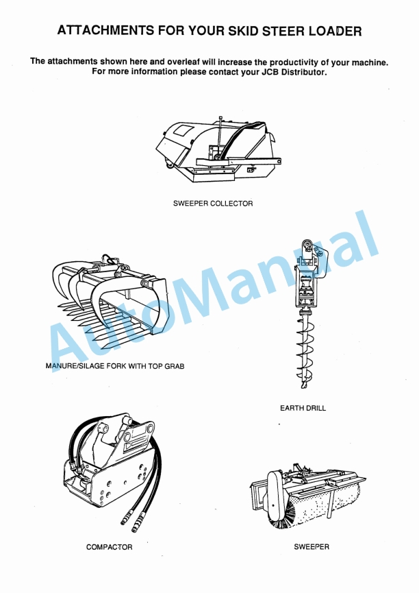 JCB Robot 150, 165 Operator Handbook 9801-4100 4 JCB Robot 150, 165 Operator Handbook 9801-4100-4