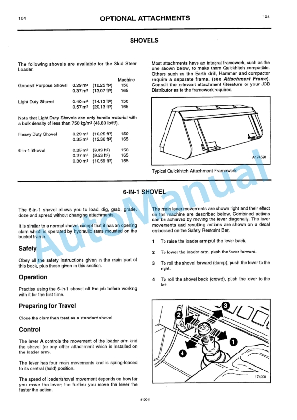 JCB Robot 150, 165 Operator Handbook 9801-4100 5 JCB Robot 150, 165 Operator Handbook 9801-4100-5