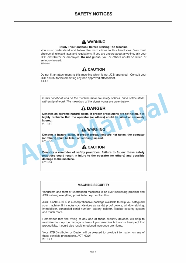JCB Robot 160, 170, 170HF, 180T, 180T HF Operator Manual 1 JCB Robot 160, 170, 170HF, 180T, 180T HF Operator Manual