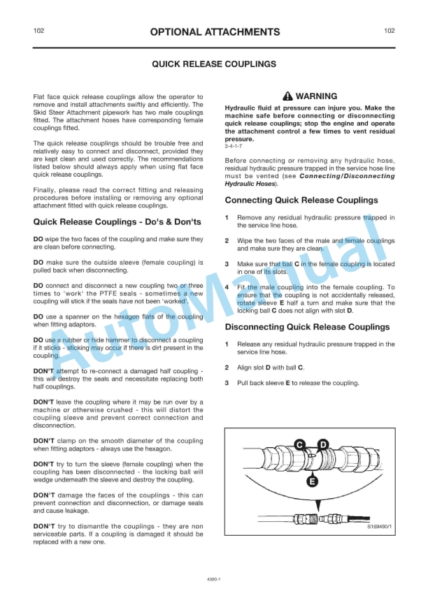 JCB Robot 160, 170, 170HF, 180T, 180T HF Operator Manual 5 JCB Robot 160, 170, 170HF, 180T, 180T HF Operator Manual - Image 5