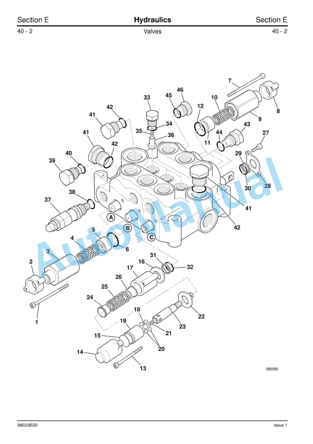 JCB Robot 190, 1110 Service Manual 9803-8530 5 JCB Robot 190, 1110 Service Manual 9803-8530 - Image 5