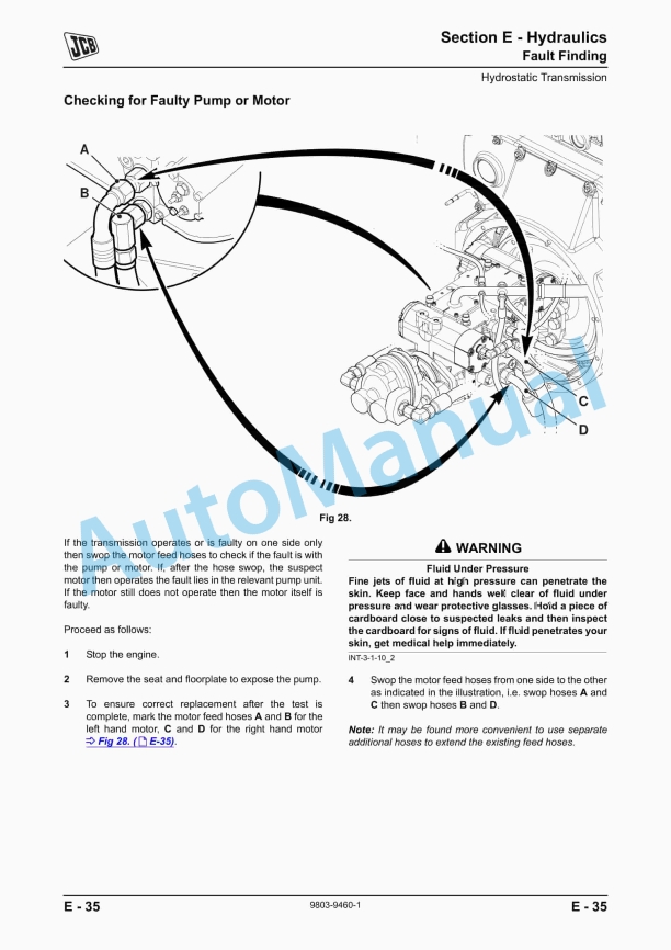 JCB Robot 190, 1110 Service Manual 9803-9460 3 JCB Robot 190, 1110 Service Manual 9803-9460 - Image 3