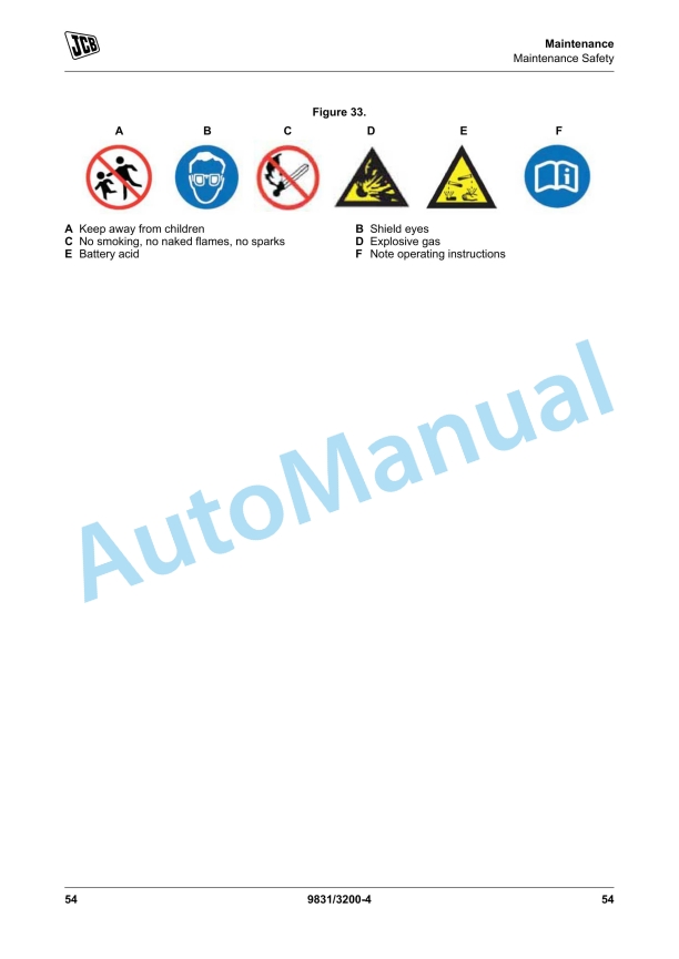 JCB S1530E, S1930E, S2032E, S2046E, S2632E, S2646E, S3246E, S4046E, S4550E Operator Manual 9831-3200 2 JCB S1530E, S1930E, S2032E, S2046E, S2632E, S2646E, S3246E, S4046E, S4550E Operator Manual 9831-3200 - Image 2