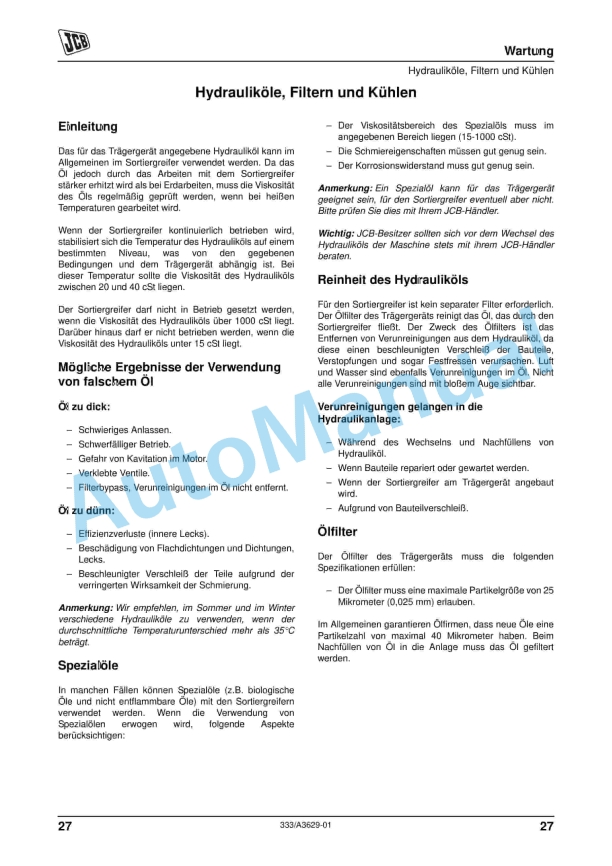JCB Selector Grab Operator Manual 333-A3629-01 2 JCB Selector Grab Operator Manual 333-A3629-01 - Image 2
